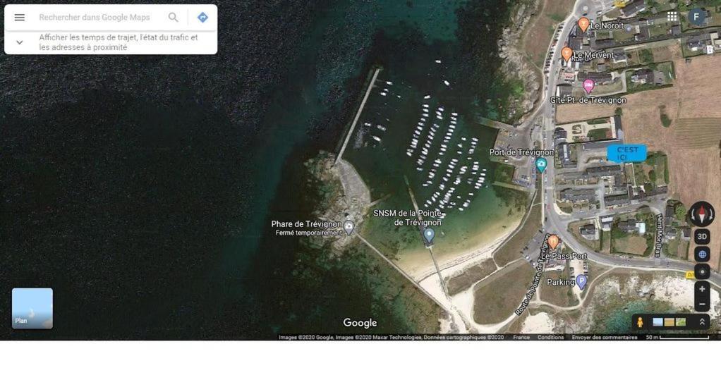 A Moins De 100 Metres De La Mer A La Pointe De Trevignon Trégunc Buitenkant foto