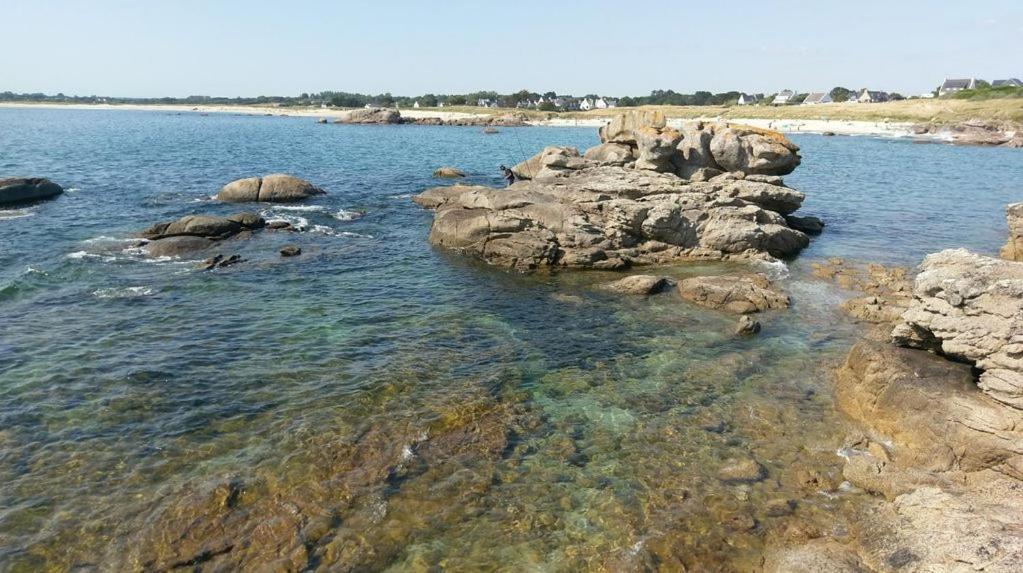 A Moins De 100 Metres De La Mer A La Pointe De Trevignon Trégunc Buitenkant foto