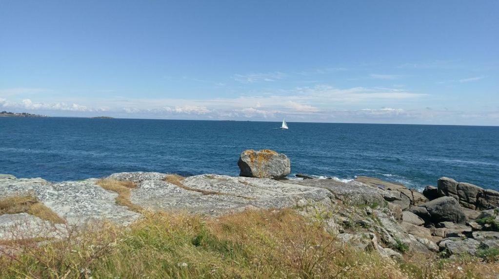 A Moins De 100 Metres De La Mer A La Pointe De Trevignon Trégunc Buitenkant foto